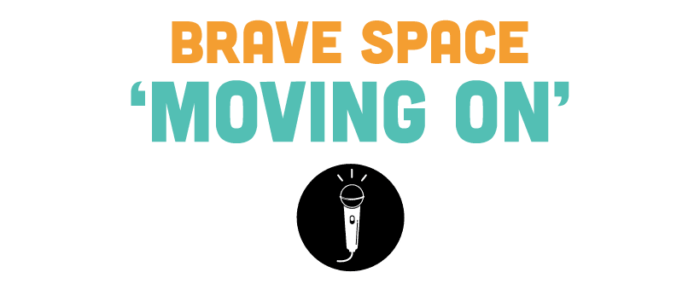 Brave Space Moving On logo graphic