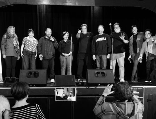 A cozy winter evening at StorySlam: Date Night