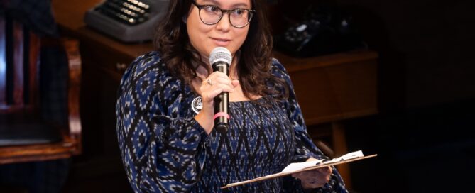Photo of Jasmine Gonzalez, producer of Real Stories MKE and Ex Fabula marketing manager.